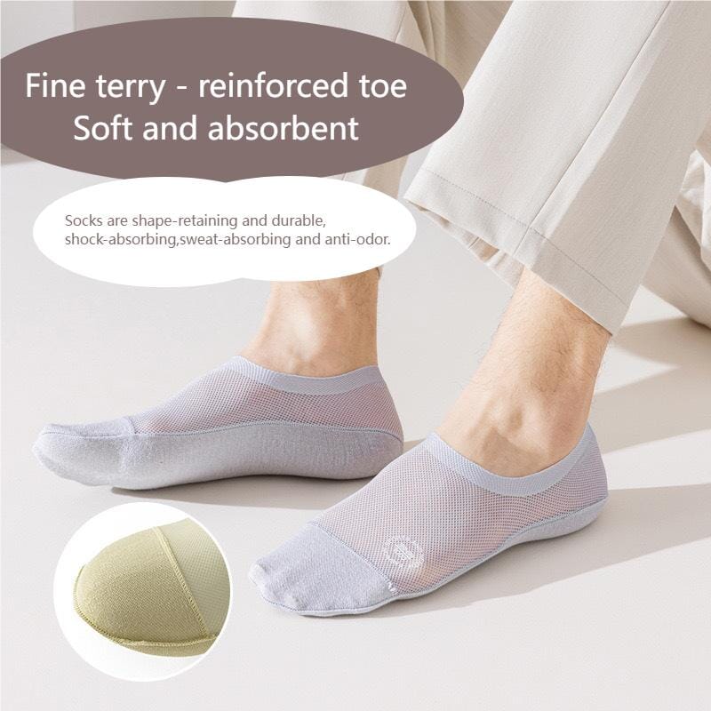 Ultra Thin Liner Non Slip No Show Socks