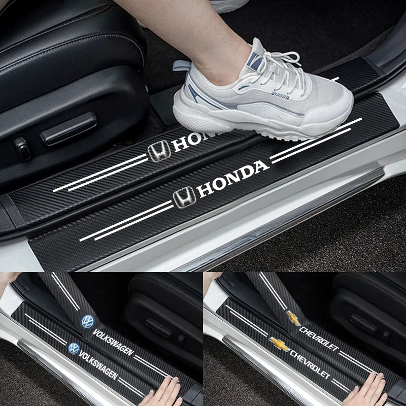 4D Carbon Fiber sticker for Car Door