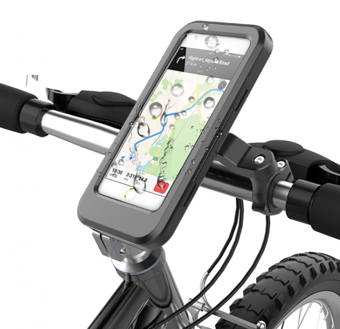 360° Adjustable Waterproof Motorcycle Bike Phone Holder