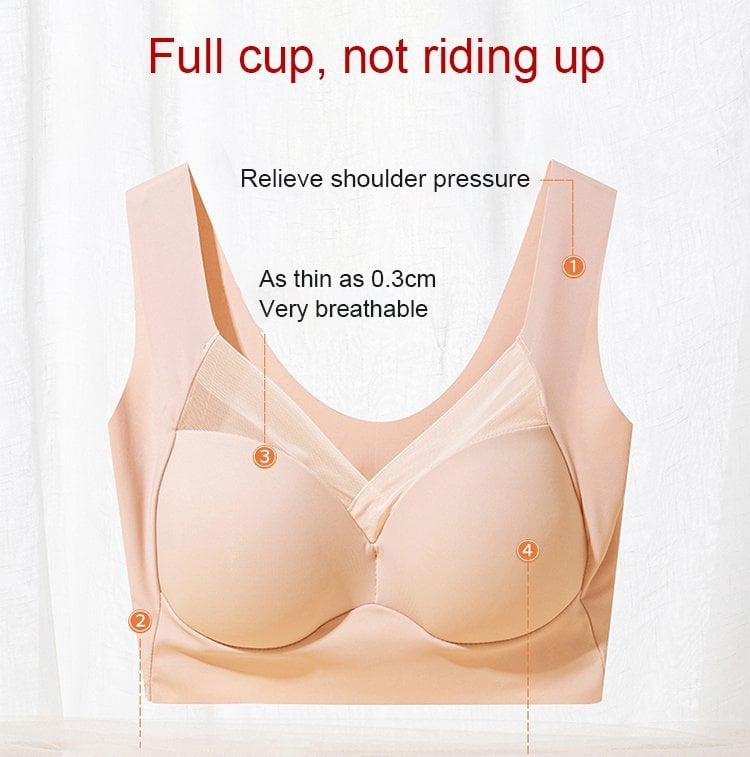 🔥Fashionable deep cup bra 🔥Sexy push-up bra without underwire (same size as regular bra)