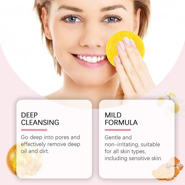 Turmeric Cleansing Exfoliating Pads Facial Cleansing Skincare