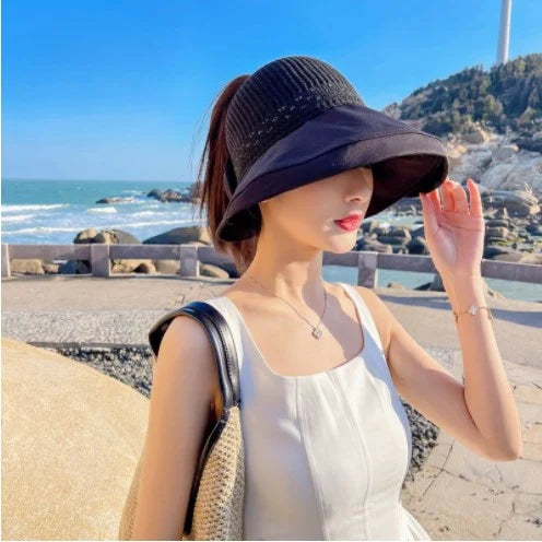 🔥Fashion Wide Brim Sun Hat🎁