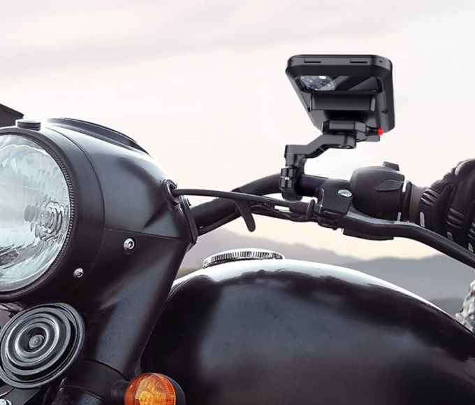 360° Adjustable Waterproof Motorcycle Bike Phone Holder