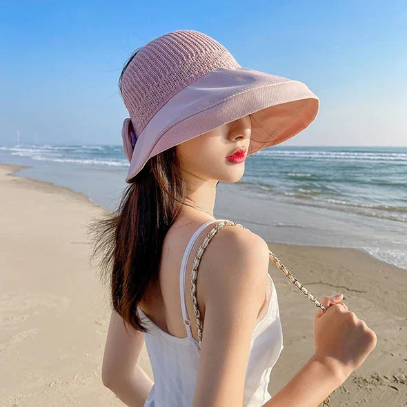 🔥Fashion Wide Brim Sun Hat🎁