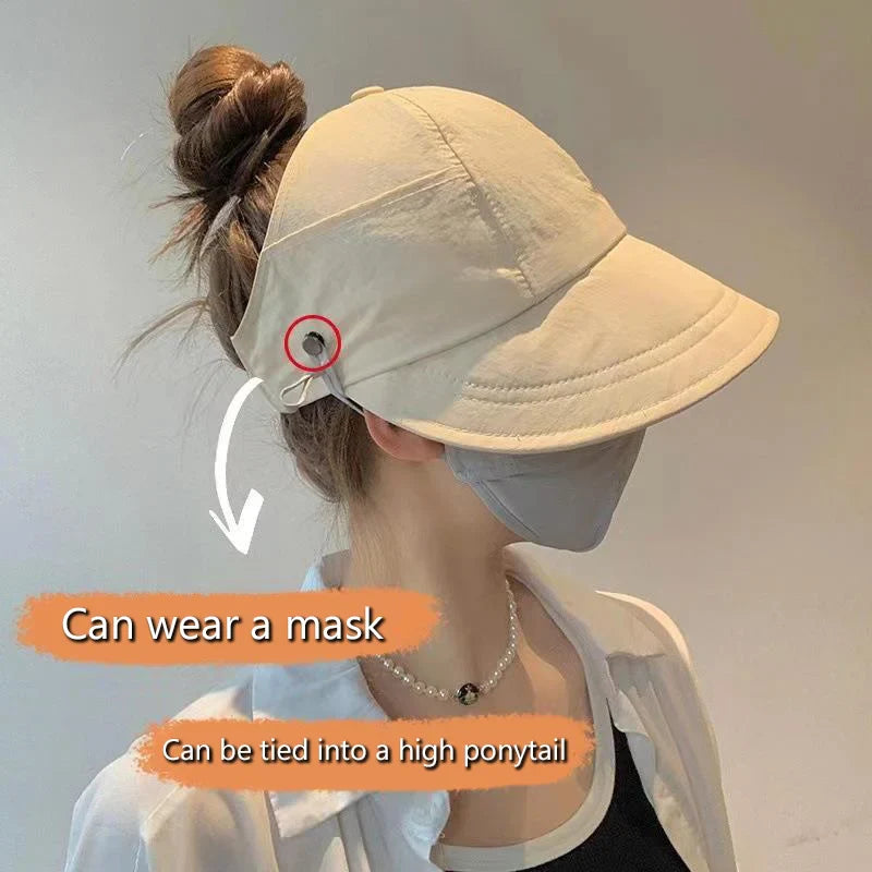 🔥Outdoor UV Protection Hollow Top Sun Hat