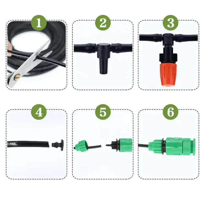 Mist Cooling Automatic Irrigation System (5pcs)