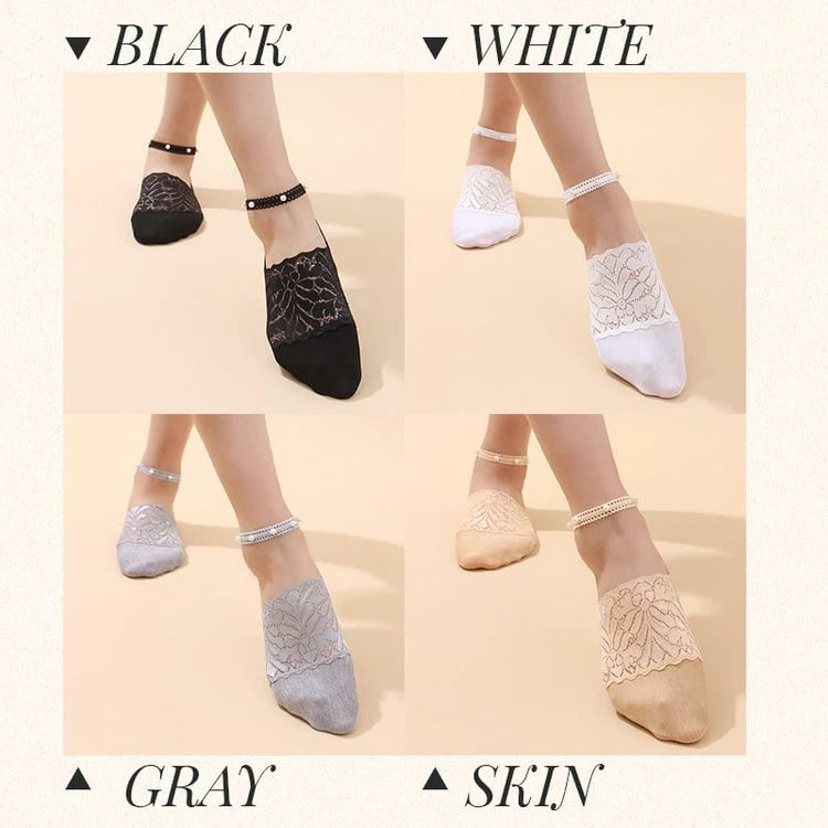 Pearl Lace Socks (Buy 1 Get 1 Pair Free)