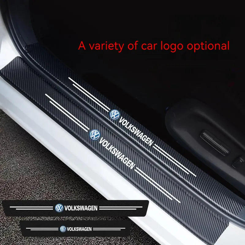 4D Carbon Fiber sticker for Car Door