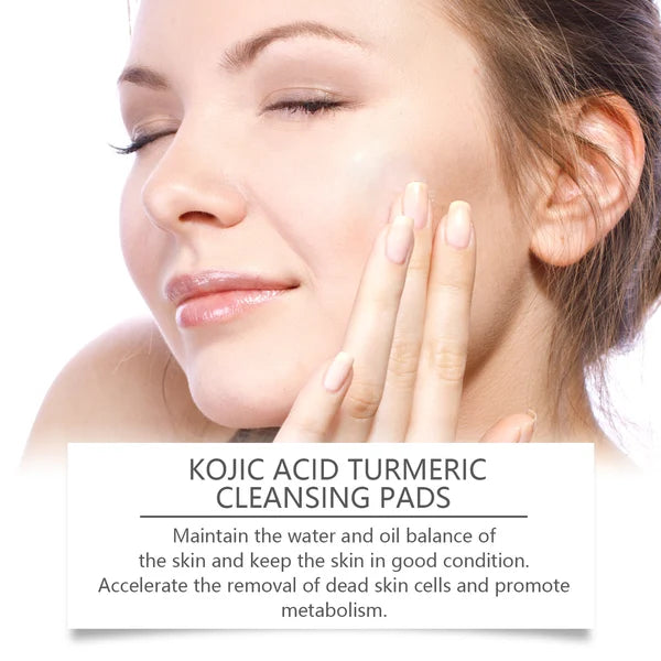 Turmeric Cleansing Exfoliating Pads Facial Cleansing Skincare