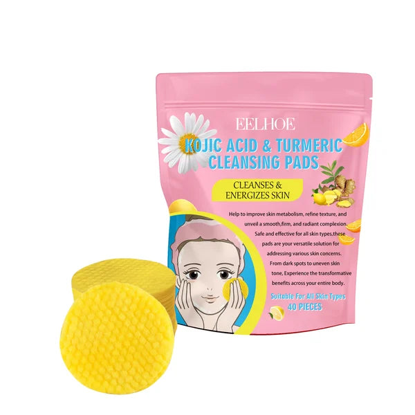 Turmeric Cleansing Exfoliating Pads Facial Cleansing Skincare