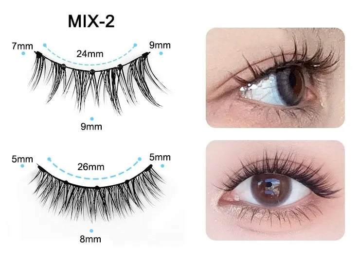 Premium Magnetic Eyelashes | Easy, Quick, Safe!