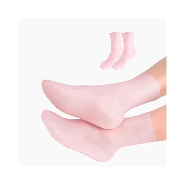 Moisturizing foot mask Protective and exfoliating silicone socks