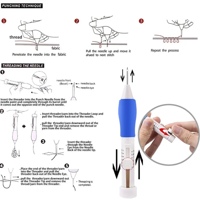 🔥2024 New DIY Magic Embroidery Pen