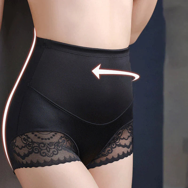 Hot style silky high waist panties