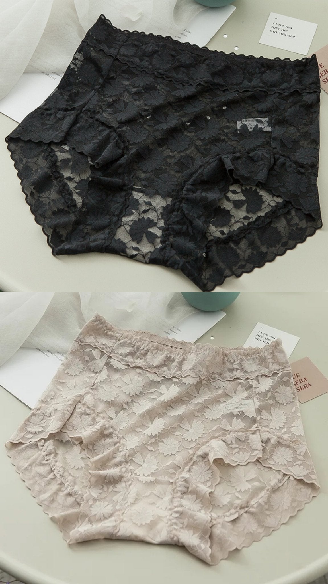 🔥2024 HOT SALE 🔥- Women High waist body-shape sexy lace panties