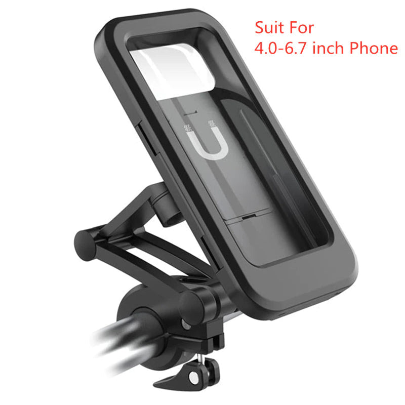 360° Adjustable Waterproof Motorcycle Bike Phone Holder