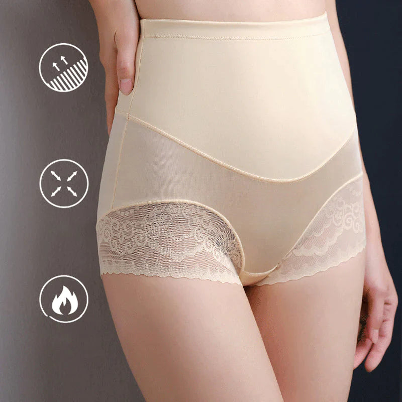 Hot style silky high waist panties