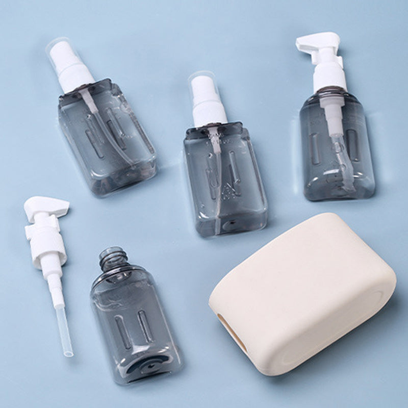 Portable Travel Bottle Set With Shampoo Dispenser