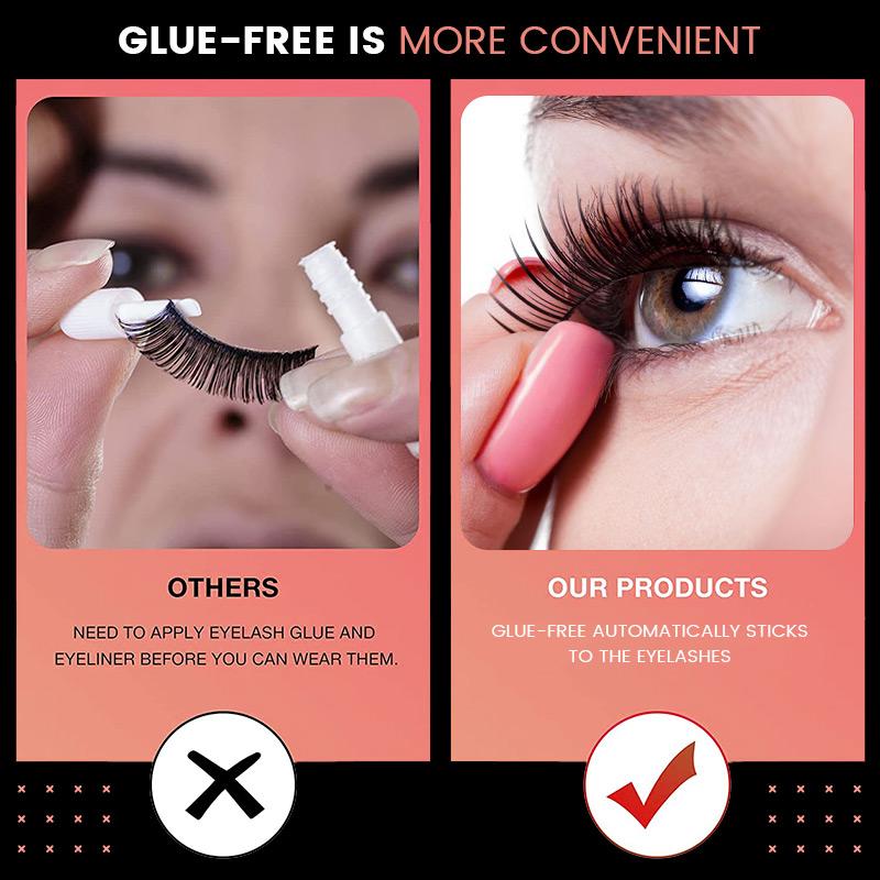 Reusable Natural Self-Adhesive False Eyelashes👀