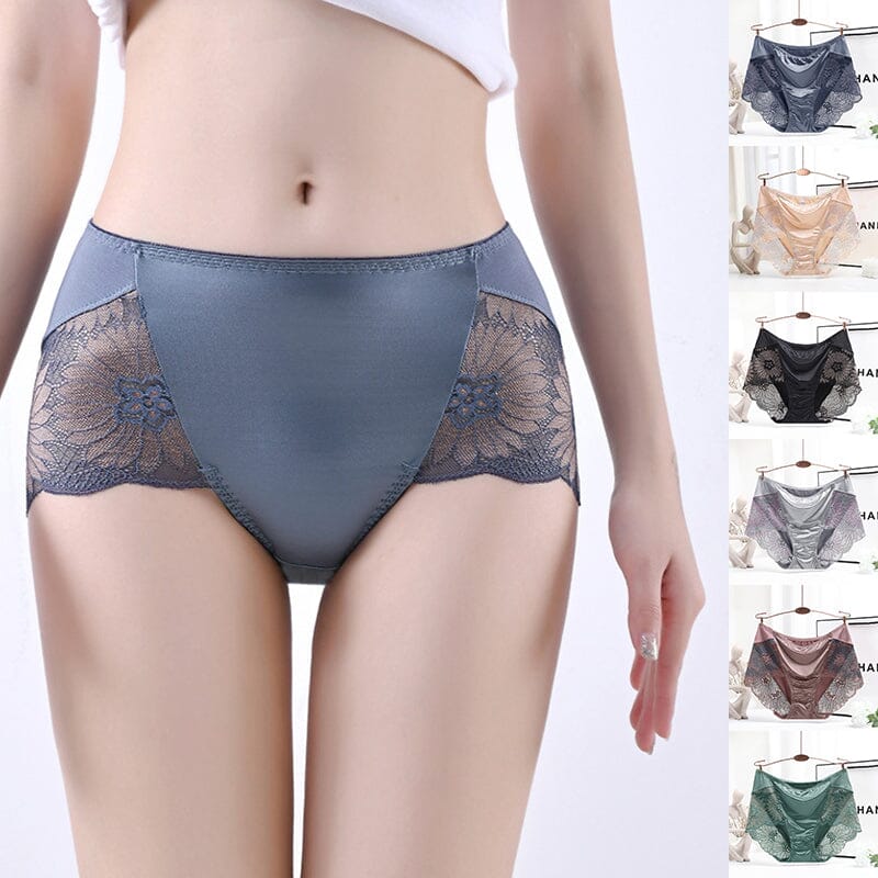 Women's Tummy Control Hip Lifting Seamless Lace Underwear